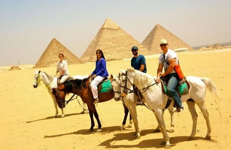 Camel or Horse Riding at Giza Pyramids Area Cairo